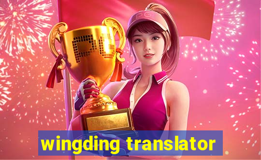 wingding translator